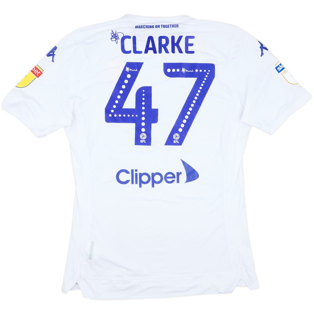 2018-19 Leeds United Home Shirt Clarke #47 - 7/10 - (XXL)