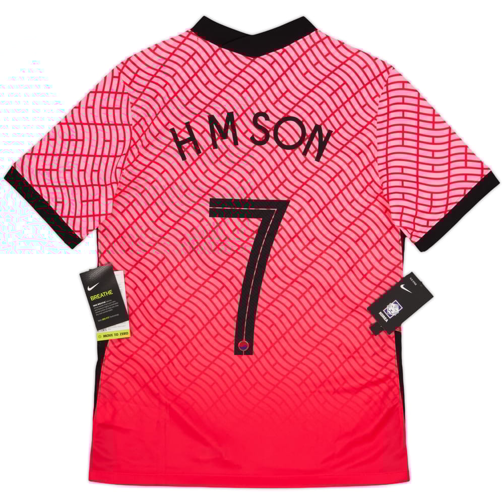 2020-21 South Korea Home Shirt H M Son #7 (M)