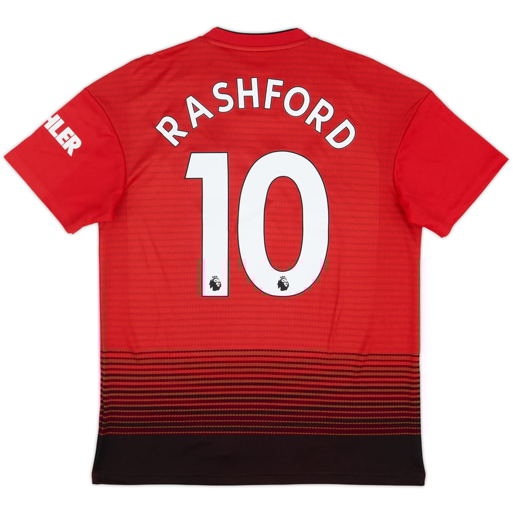 2018-19 Manchester United Home Shirt Rashford #10 (M)