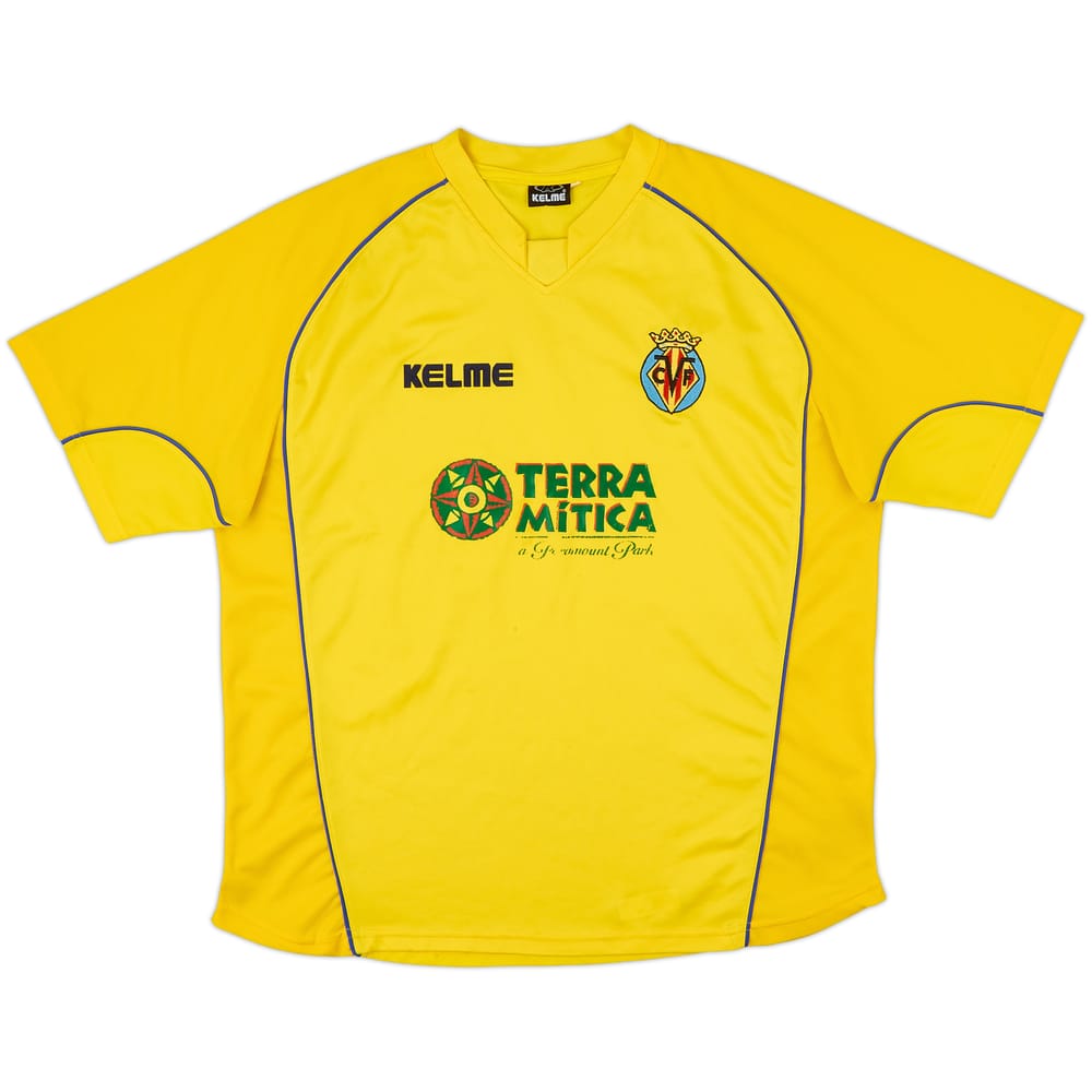 2003-04 Villarreal Home Shirt - 6/10 - (L)