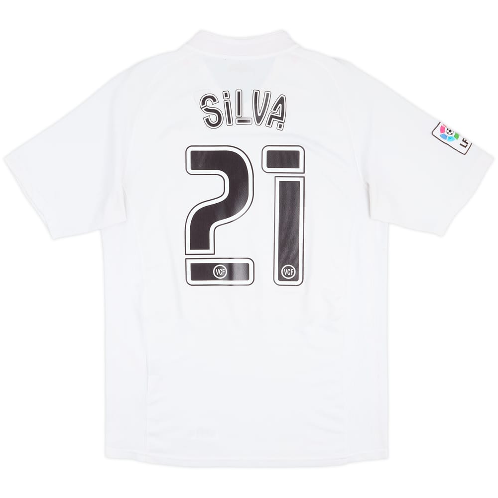 2006-07 Valencia Home Shirt Silva #21 - 5/10 - (M)