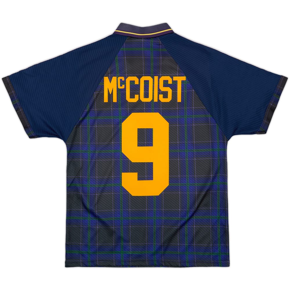 1994-96 Scotland Home Shirt McCoist #9 - 8/10 - (M)