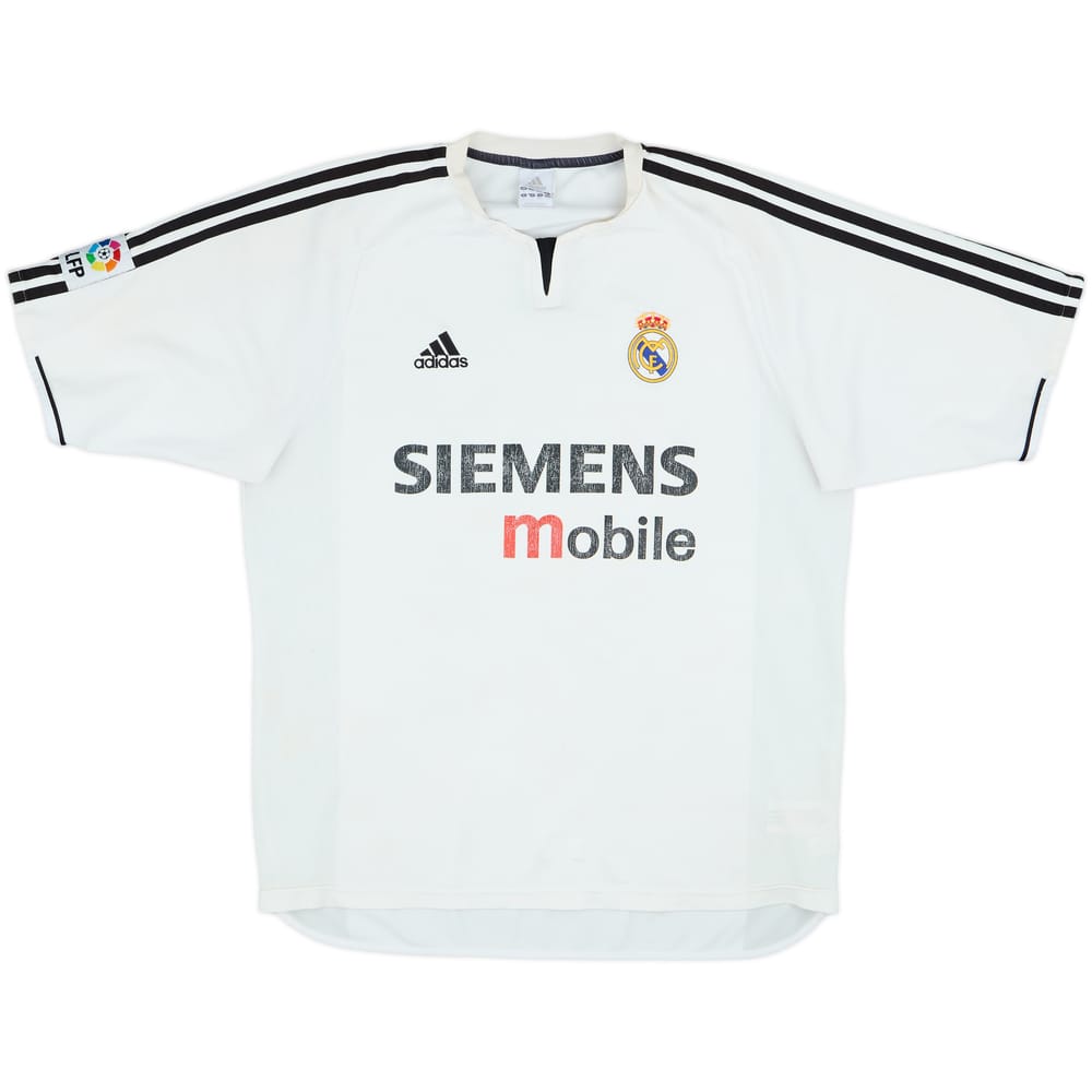 2003-04 Real Madrid Home Shirt - 5/10 - (L)