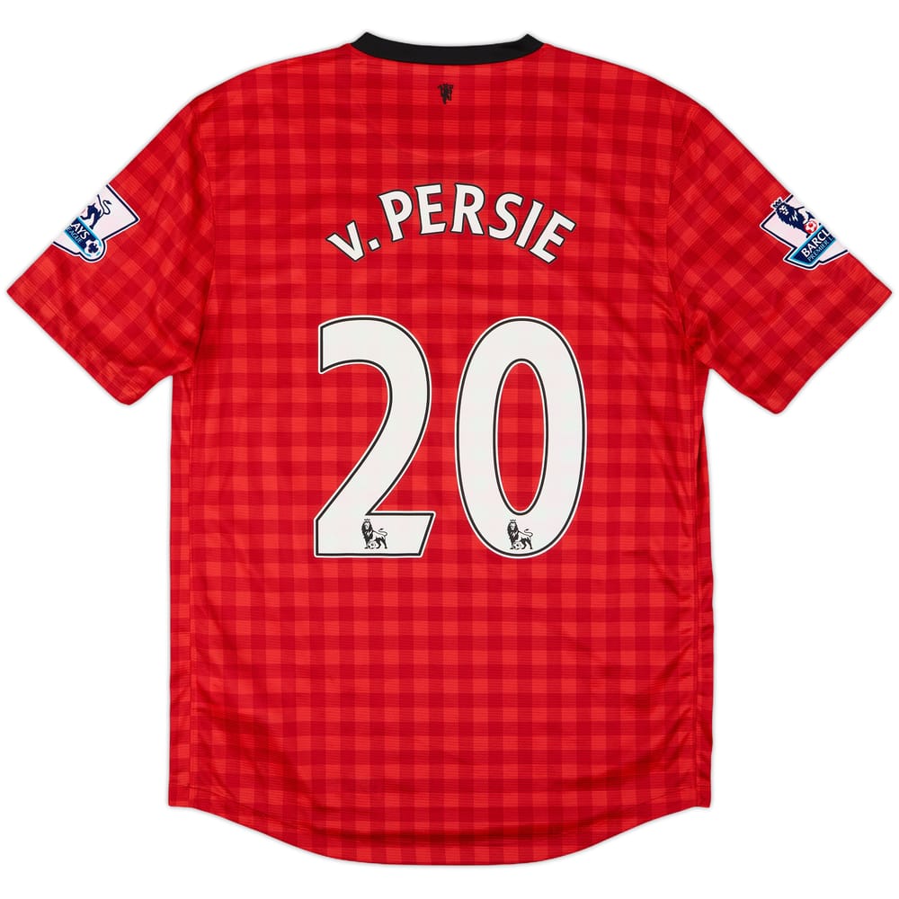 2012-13 Manchester United Home Shirt v.Persie #20 - 6/10 - (M)