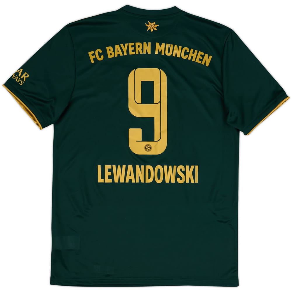 Camiseta Oktoberfest del Bayern Munich 2021-22 Lewandowski #9 (M)