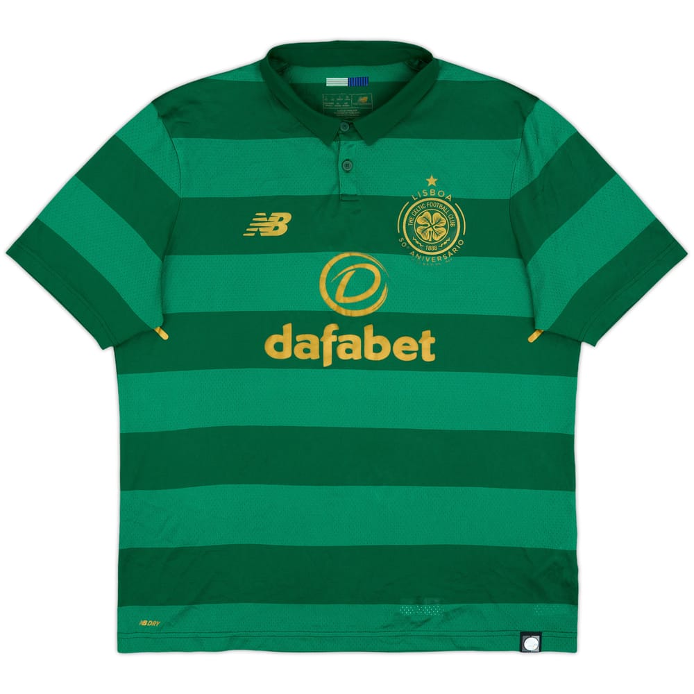 2017-18 Celtic 'Lisbon Lions 50th Anniversary' Away Shirt - 9/10 - (L)