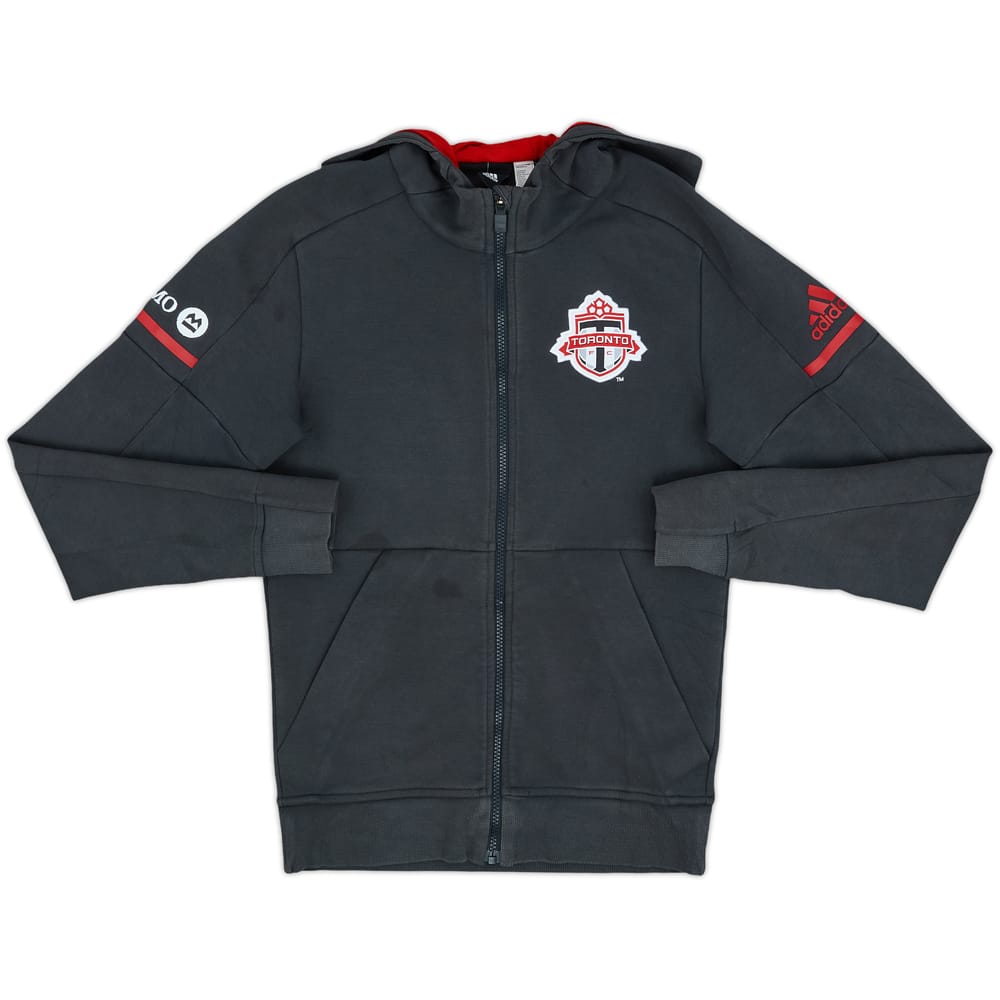2017-18 Toronto adidas Hooded Track Jacket - 7/10 - (S)