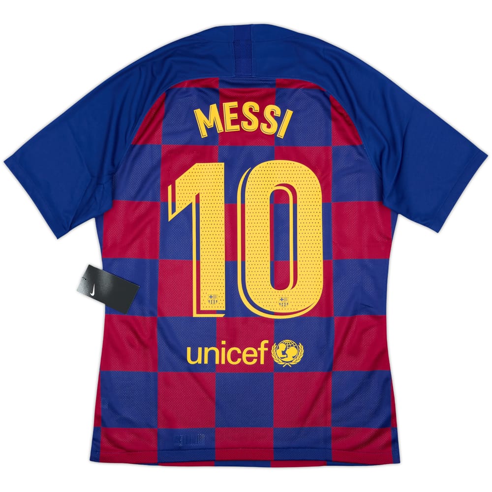 2019-20 Barcelona Authentic Home Shirt Messi #10 (L)