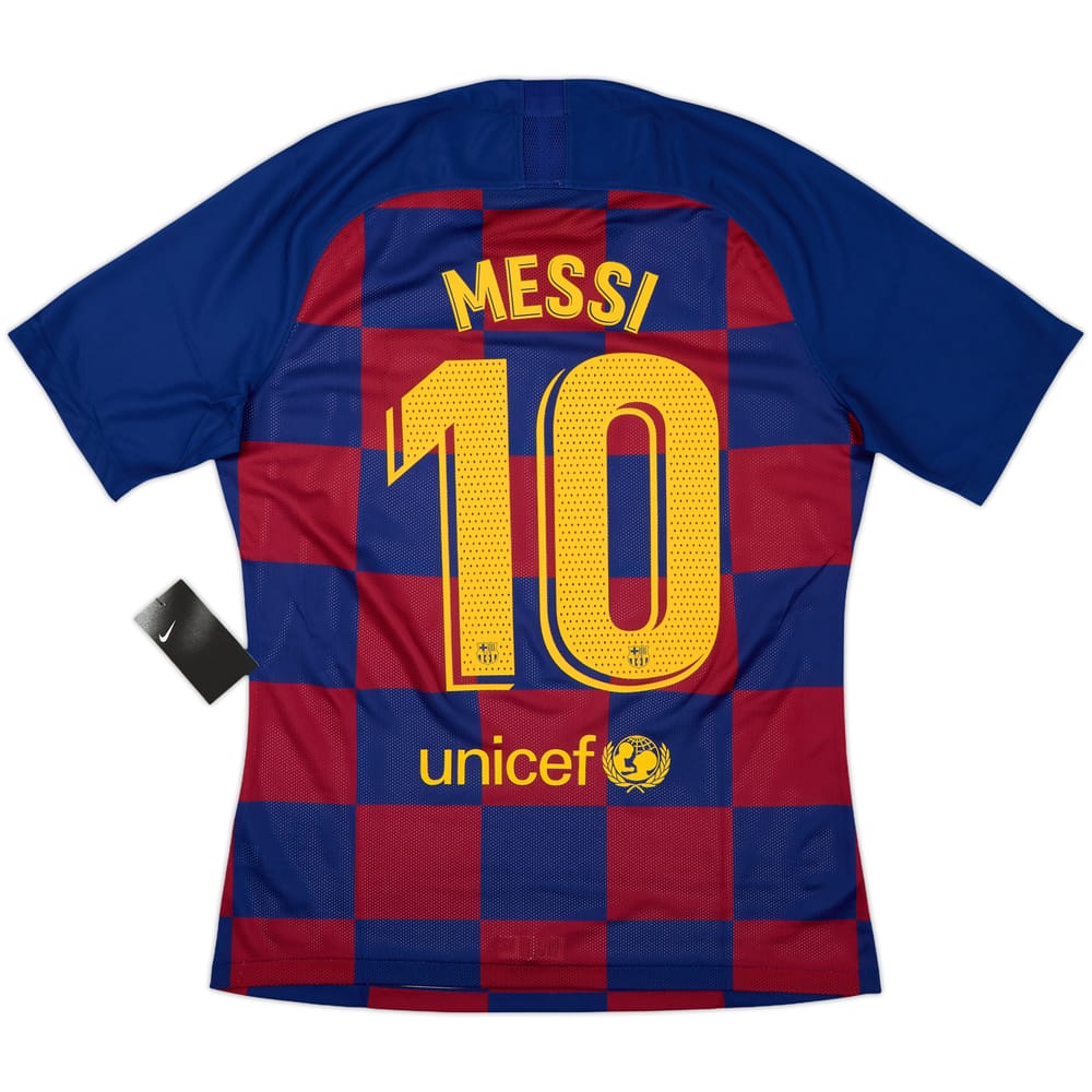 2019-20 Barcelona Player Issue Home Shirt Messi #10 (L)