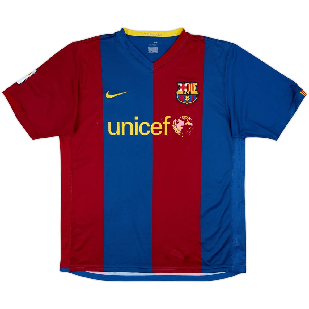 2006-07 Barcelona Home Shirt - 5/10 - (L)