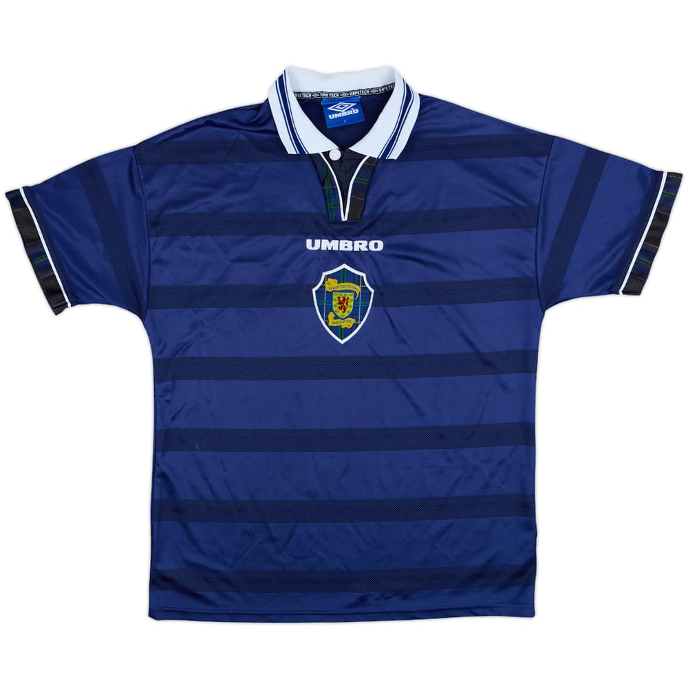 1998-00 Scotland Home Shirt - 8/10 - (L)