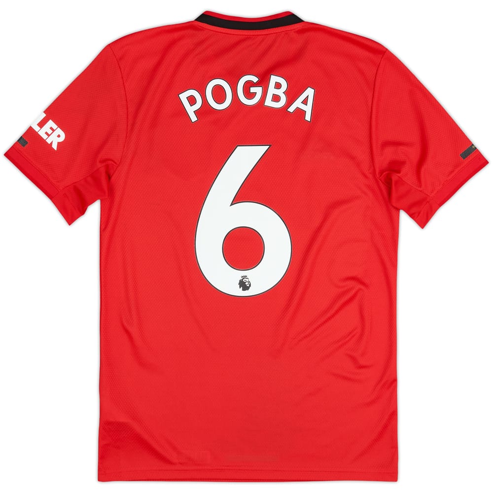 2019-20 Manchester United Home Shirt Pogba #6 - 7/10 - (S)