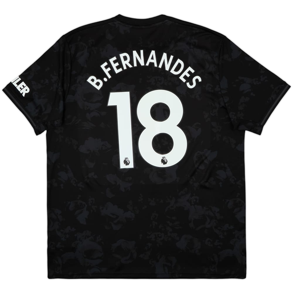 2019-20 Manchester United Third Shirt B.Fernandes #18 - 6/10 - (XL)