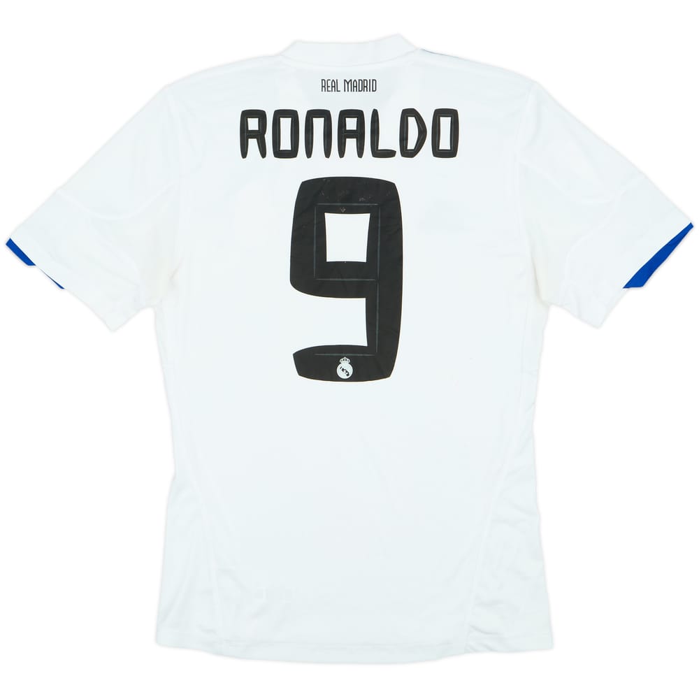 2010-11 Real Madrid Home Shirt Ronaldo #9 - 6/10 - (S)