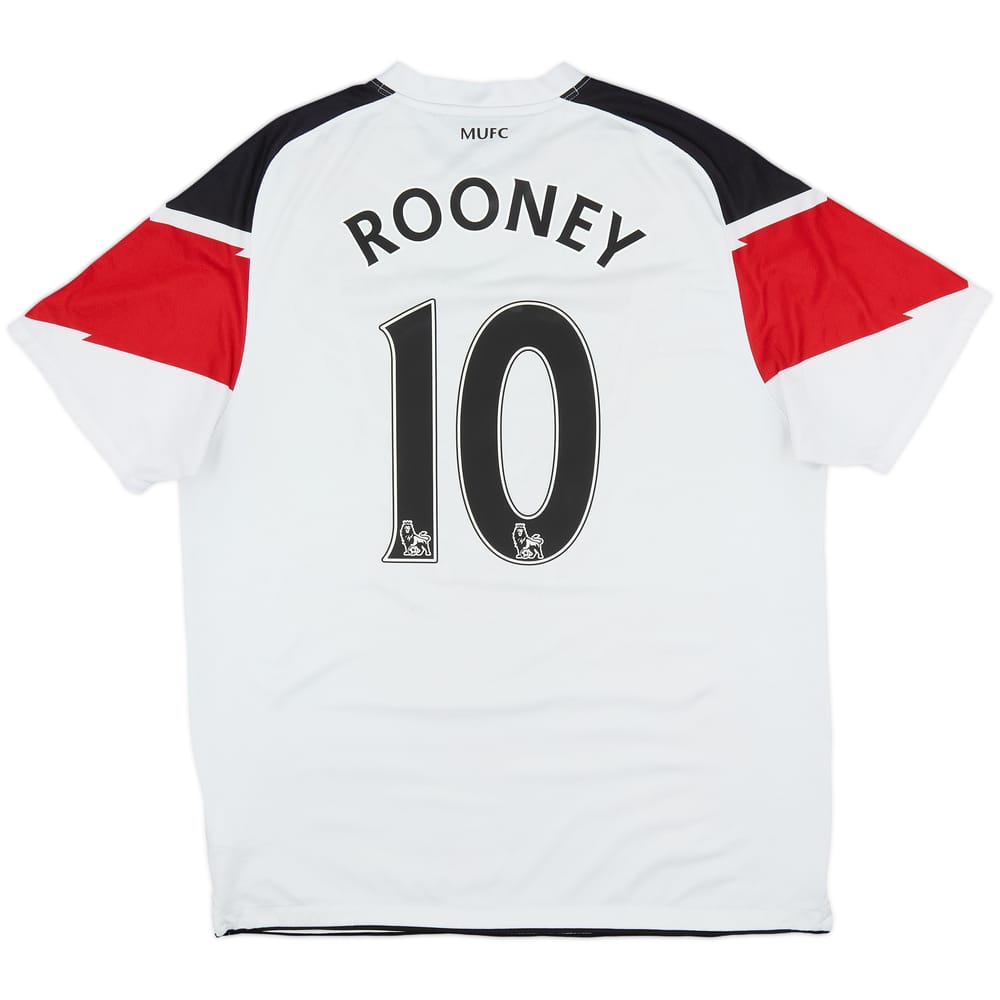 Camiseta de visitante del Manchester United 2010-12 Rooney #10 - 6/10 - (L)