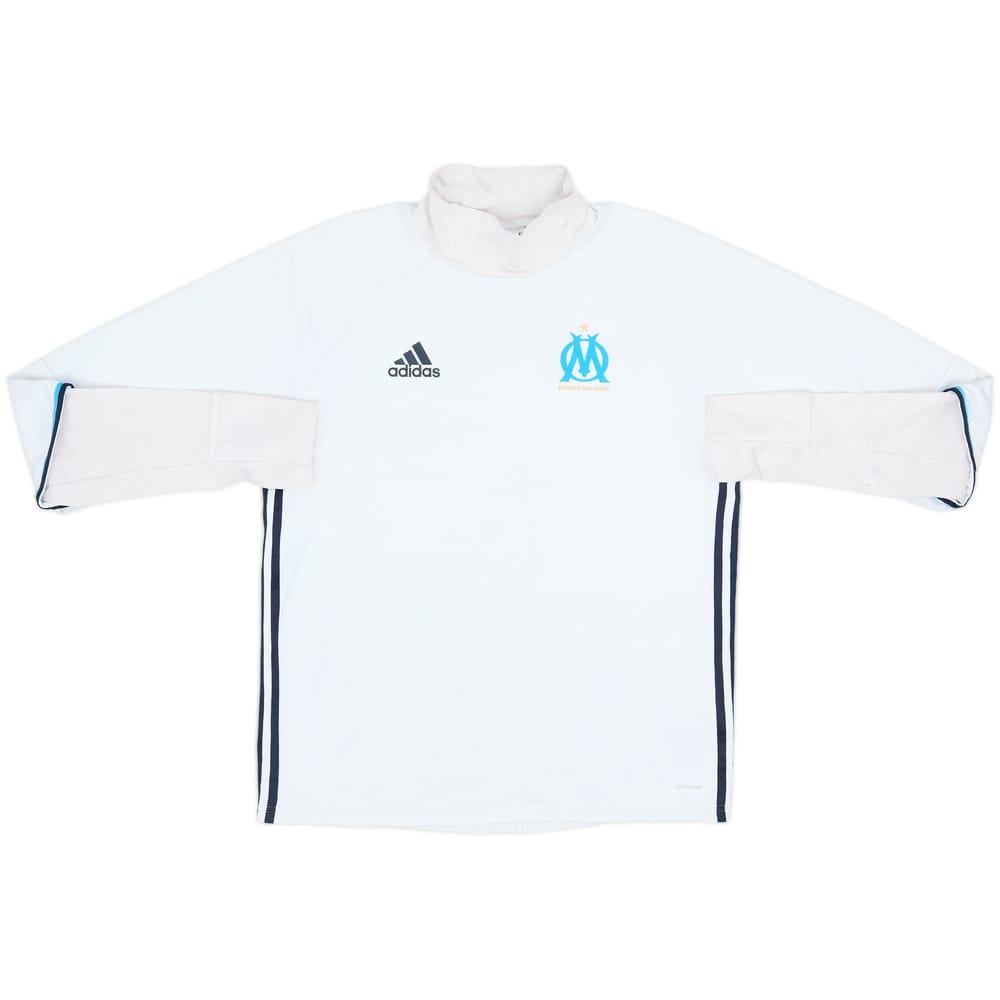 2016-17 Olympique Marseille adidas Drill Top - 5/10 - (L)