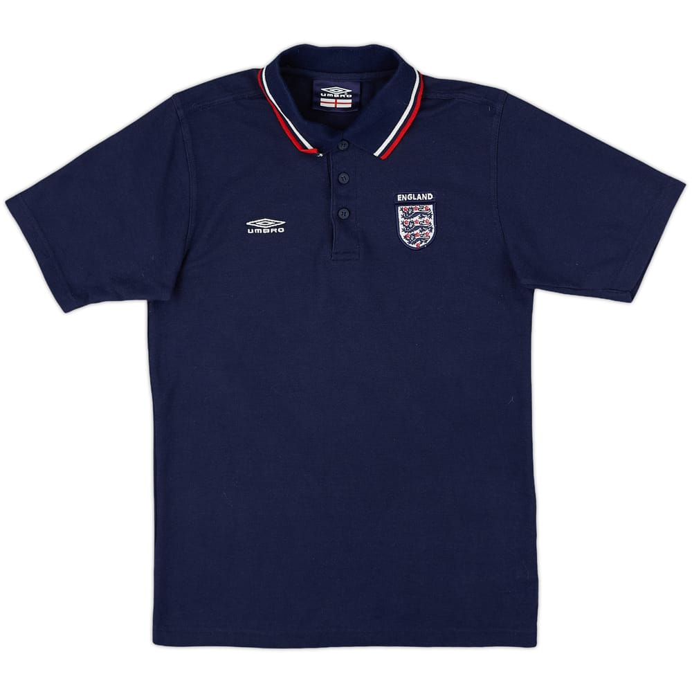 2002-03 England Umbro Polo Shirt - 7/10 - (S)