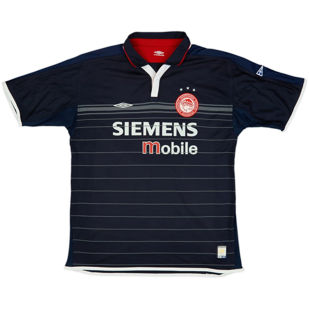 2003-04 Olympiakos Reversible Away Shirt - 6/10 - (M)