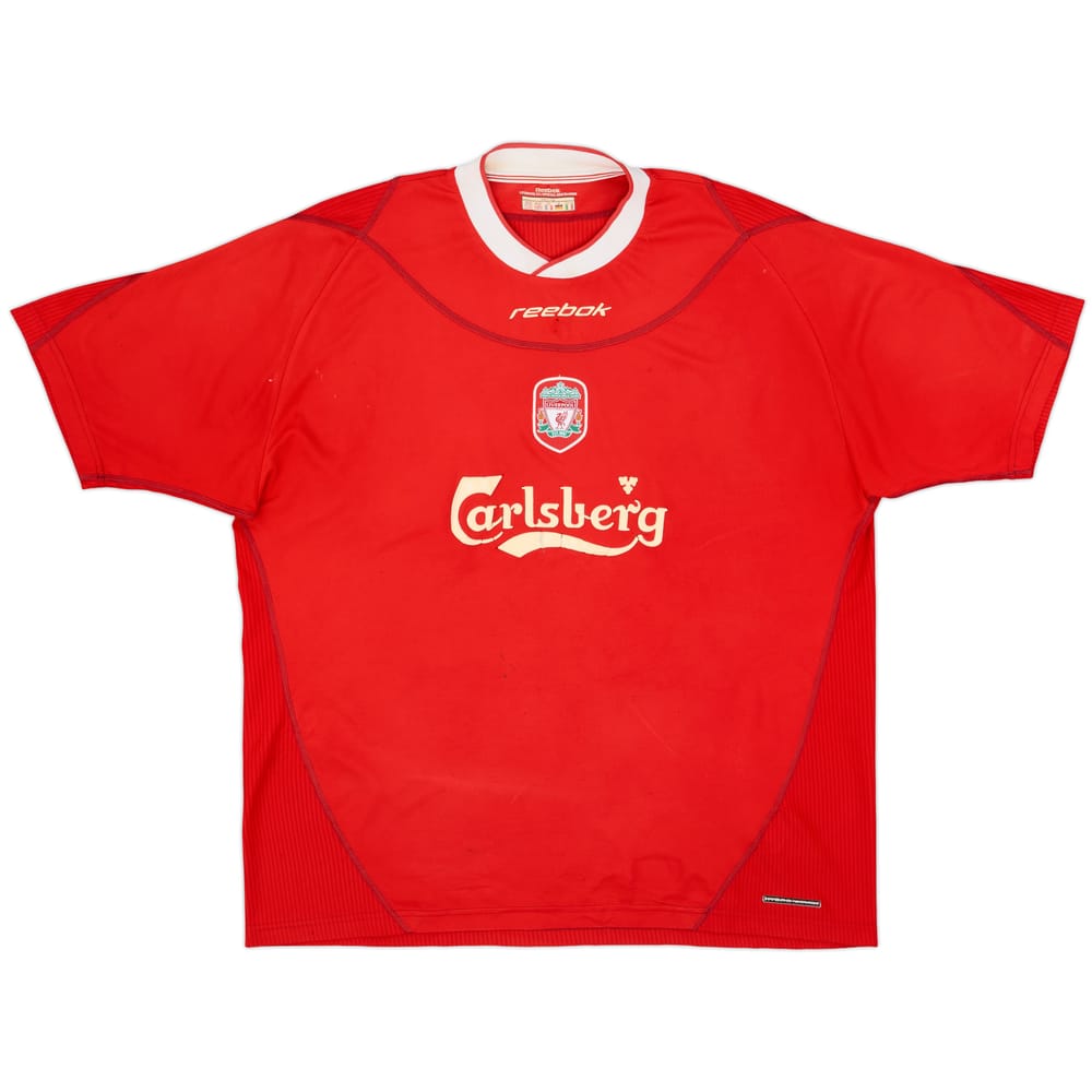 2002-04 Liverpool Home Shirt - 4/10 - (XL)