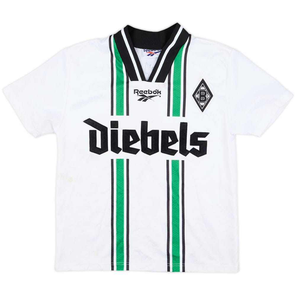 1996-97 Borussia Monchengladbach Signed Home Shirt - 6/10 - (S.Boys)
