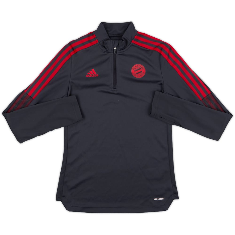 2021-22 Bayern Munich adidas 1/4 Zip Drill Top - 8/10 - (Women's XS)