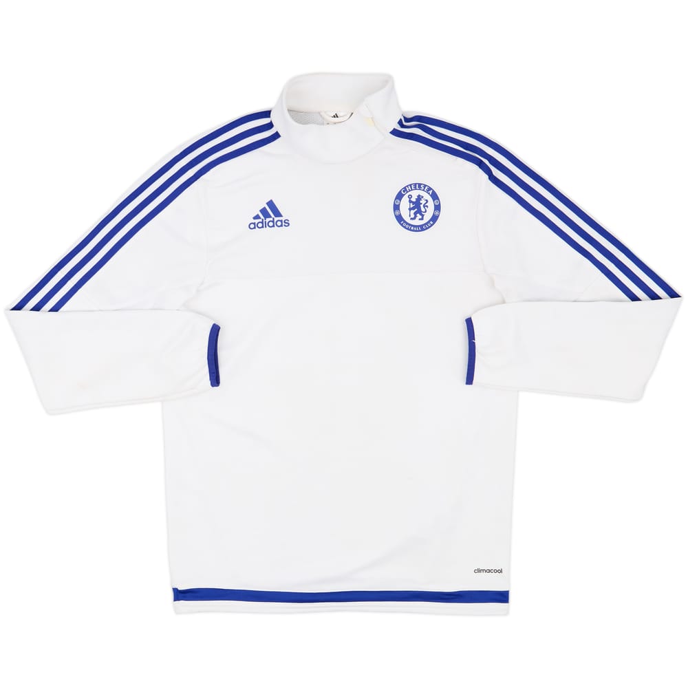 2015-16 Chelsea adidas 1/4 Zip Drill Top - 5/10 - (S)
