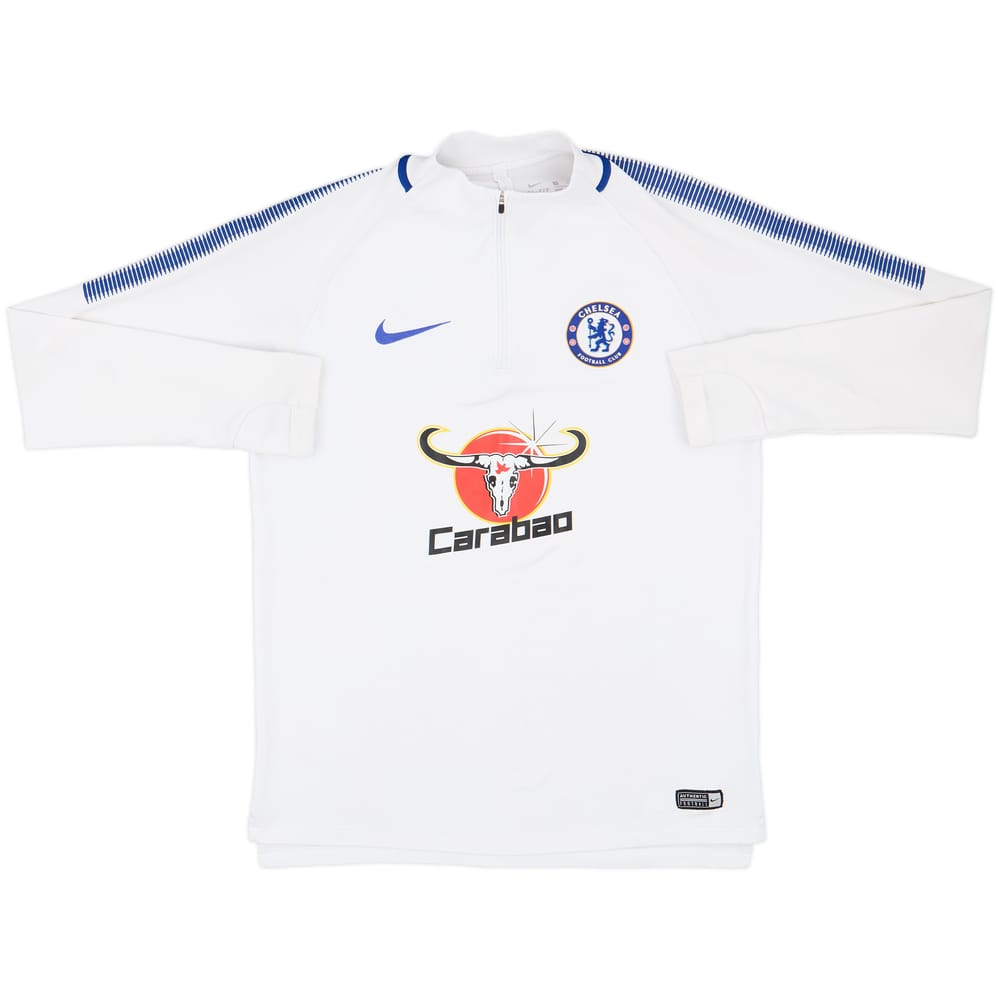 2017-18 Chelsea Nike 1/4 Zip Drill Top - 6/10 - (M)