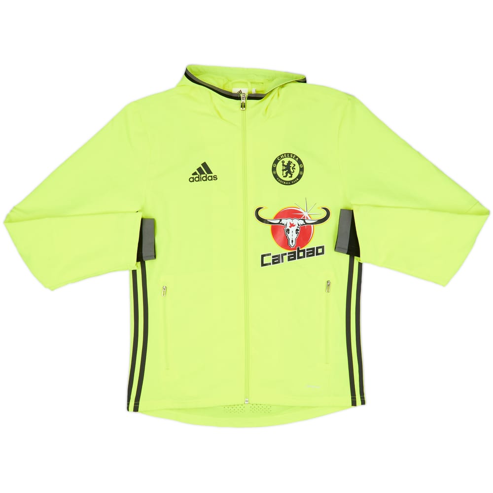 2016-17 Chelsea adidas Hooded Track Jacket - 6/10 - (S)