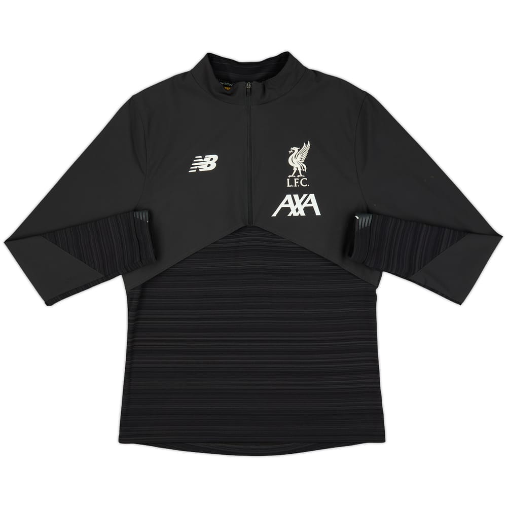 2019-20 Liverpool New Balance 1/4 Zip Drill Top - 7/10 - (M)
