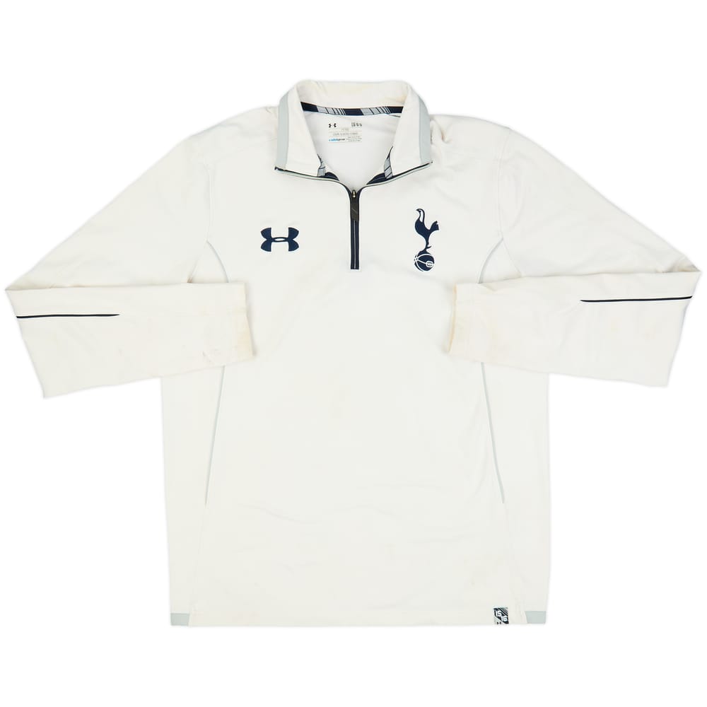 2014-15 Tottenham Under Armour 1/4 Zip Drill Top - 5/10 - (L)