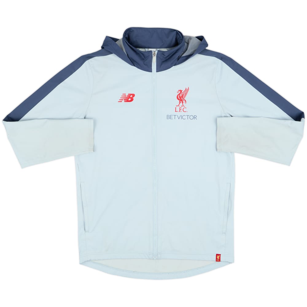 2019-20 Liverpool New Balance Hooded Track Jacket - 5/10 - (M)