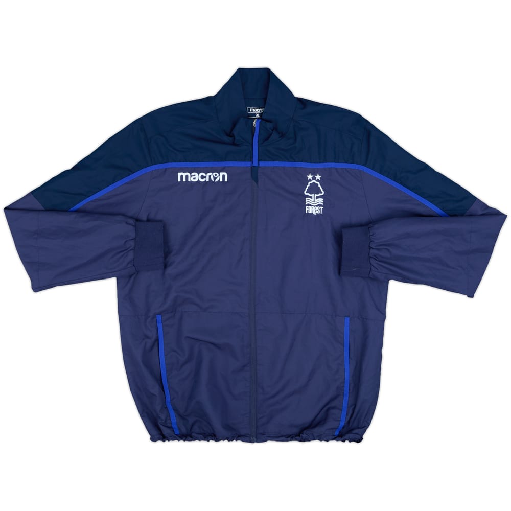 2018-19 Nottingham Forest Macron Track Jacket - 9/10 - (XL)