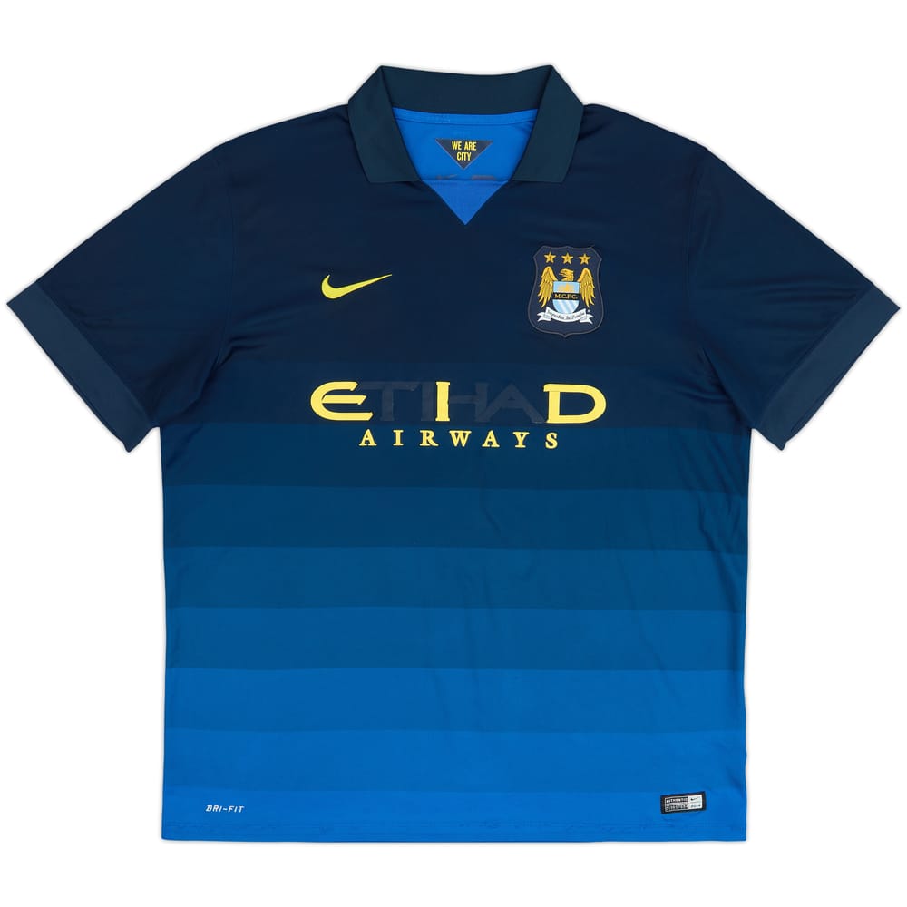 2014-15 Manchester City Camiseta de Visitante - 4/10 - (XL)
