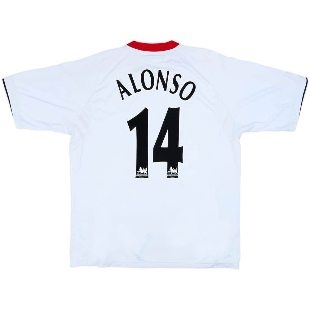 2005-06 Liverpool Away Shirt Alonso #14 - 7/10 - (XL)