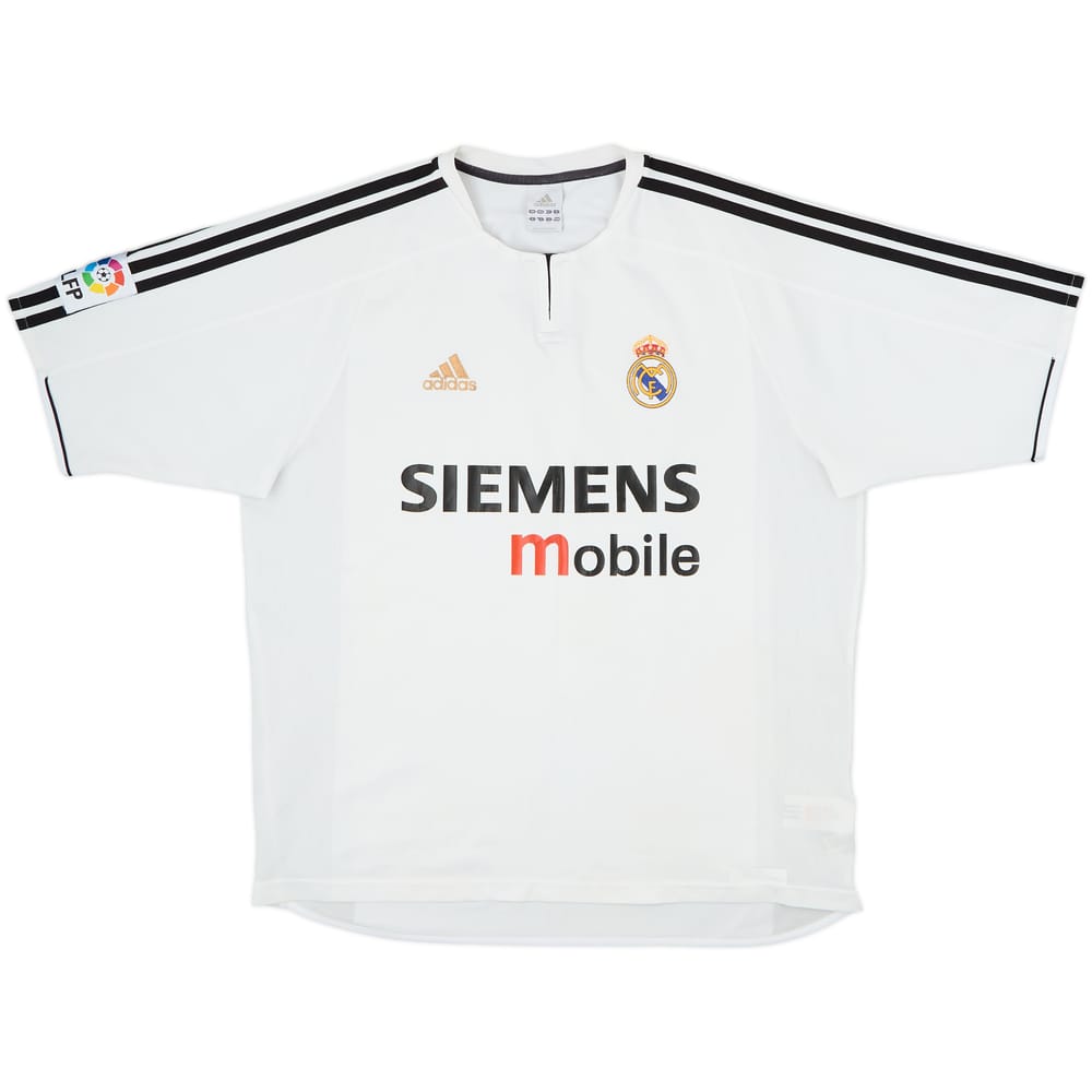 2003-04 Real Madrid Home Shirt - 5/10 - (L)
