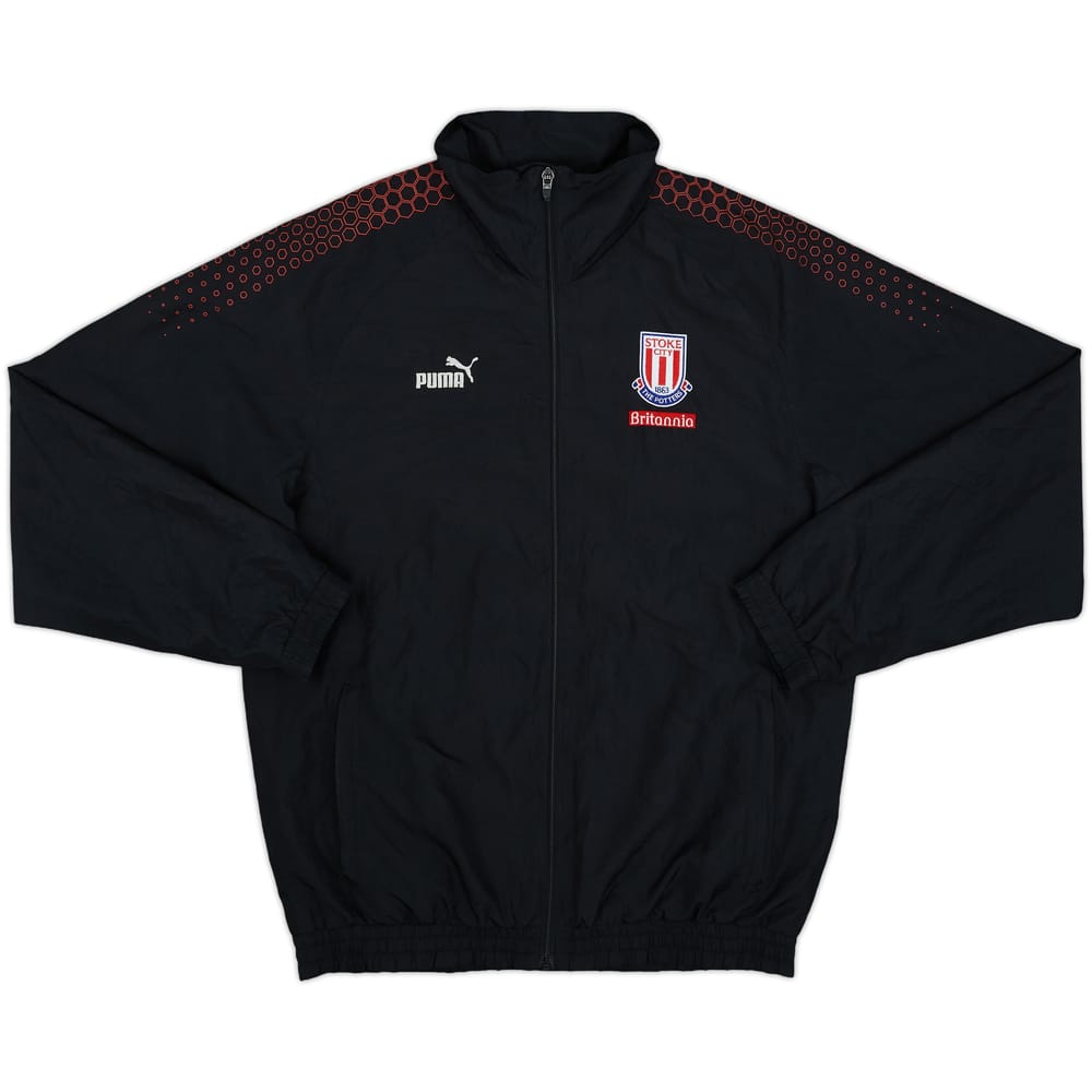 2003-04 Stoke City Puma Track Jacket - 10/10 - (S)