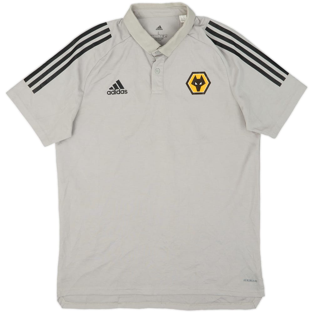 2020-21 Wolves adidas Polo Shirt - 8/10 - (L)