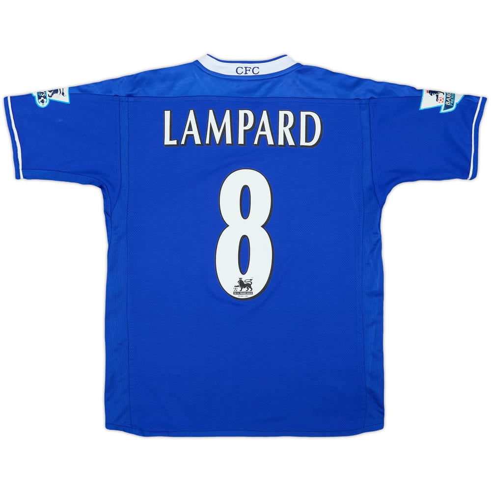 2003-05 Chelsea Home Shirt Lampard #8 - 7/10 - (L.Boys)