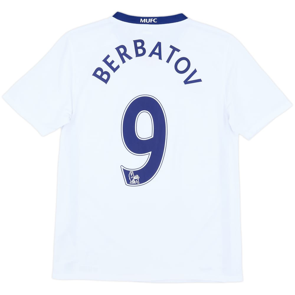 2008-10 Manchester United Away Shirt Berbatov #9 - 5/10 - (XL.Boys)