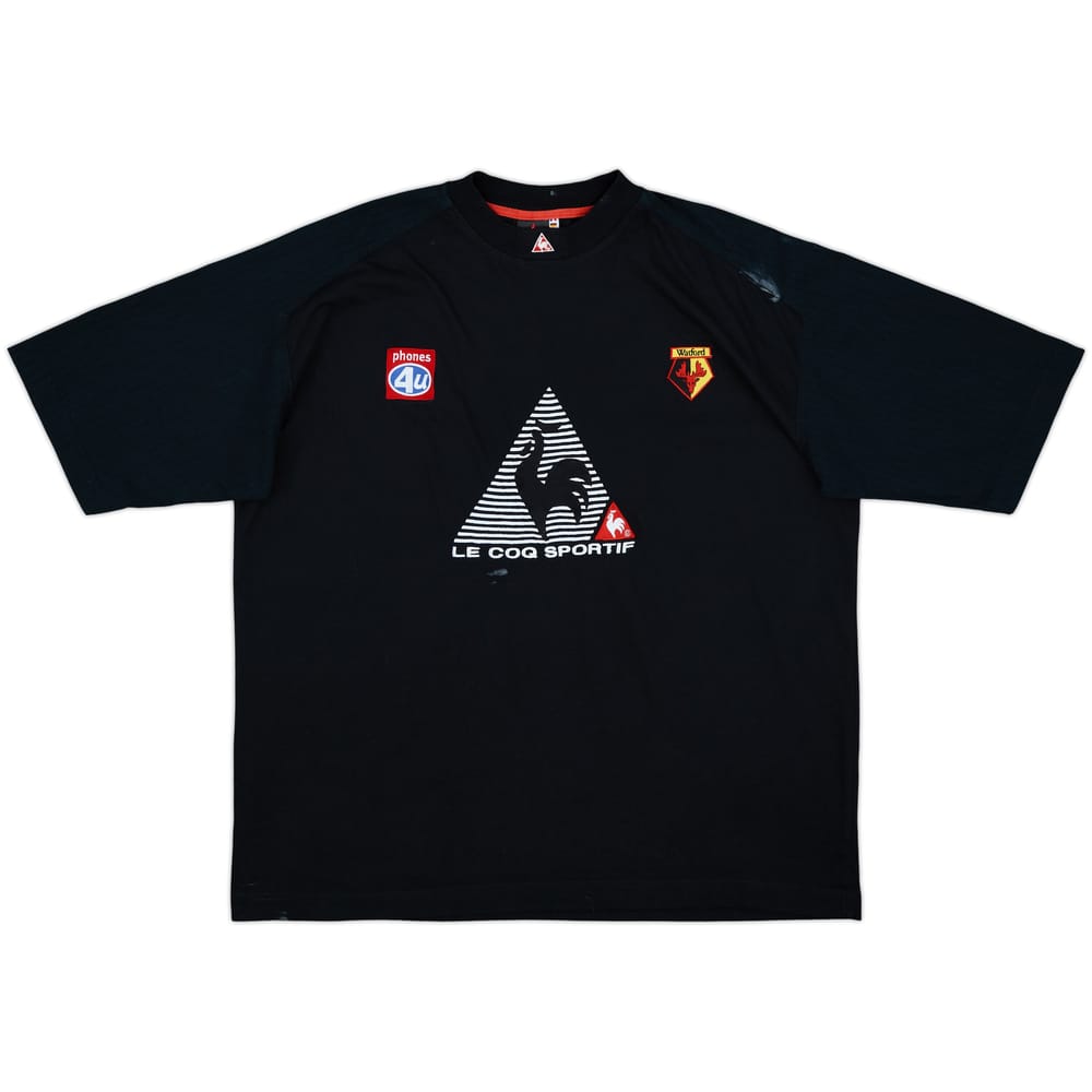1999-00 Watford Le Coq Sportif Cotton Tee - 6/10 - (XXL)