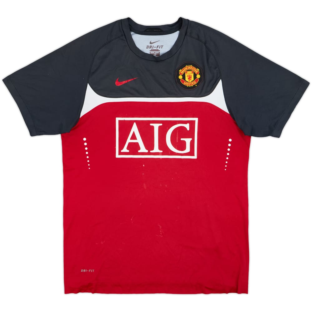 2010-11 Manchester United Nike Training Shirt - 5/10 - (M)