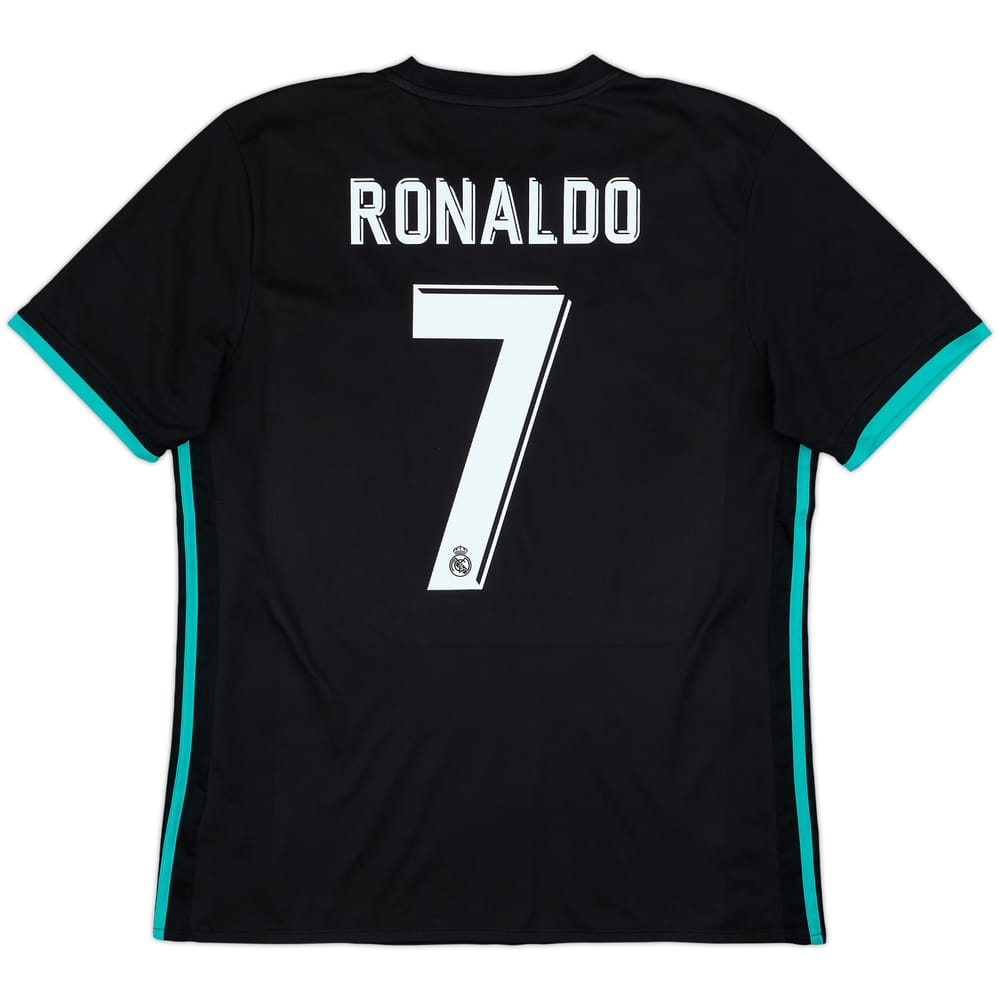 2017-18 Real Madrid Camiseta de visitante Ronaldo #7 - 9/10 - (L)