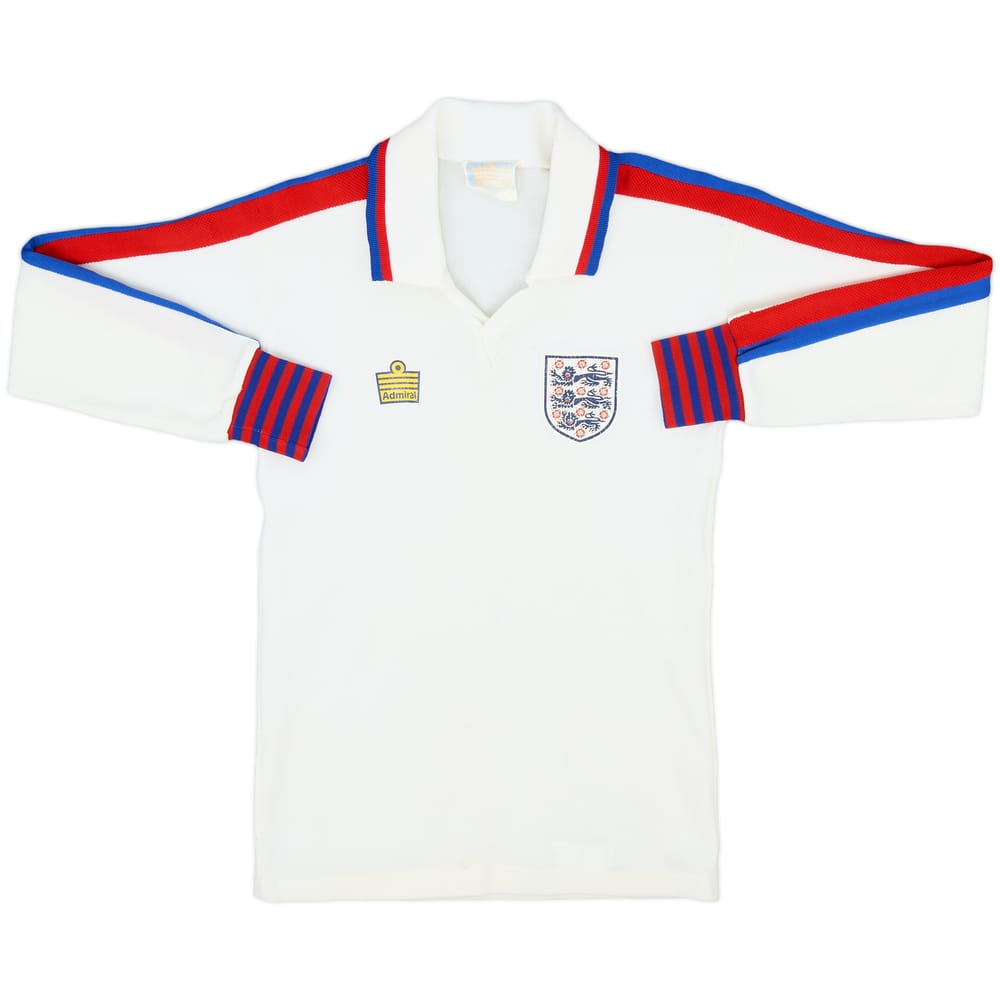 1974-80 England Home L/S Shirt - 8/10 - (XS)