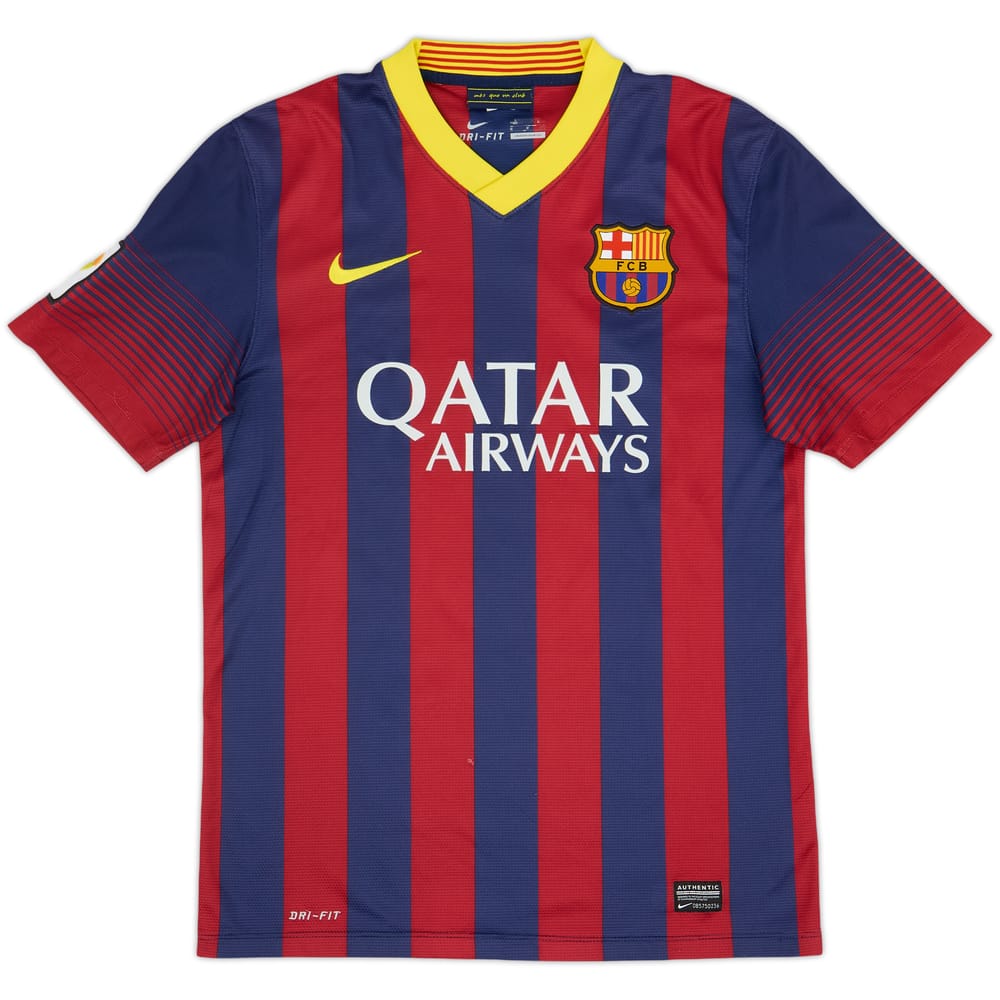 2013-14 Barcelona Home Shirt - 5/10 - (S)