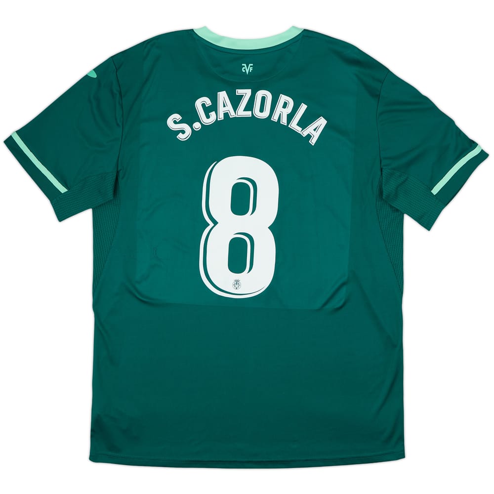 2019-20 Villarreal Away Shirt Cazorla #8 - 9/10 - (XXL)