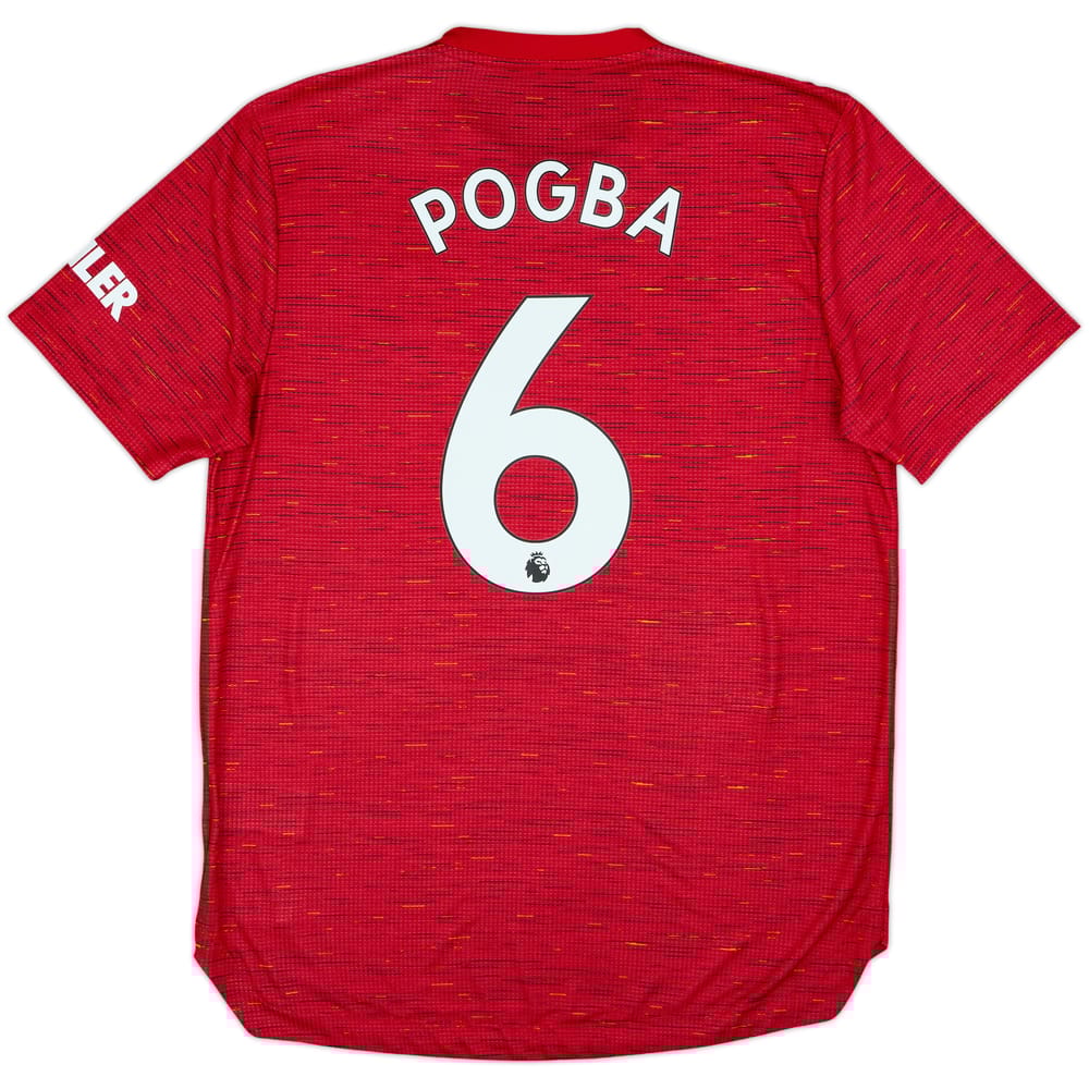 Camiseta auténtica de local del Manchester United 2020-21 Pogba #6 - 10/10 - (L)