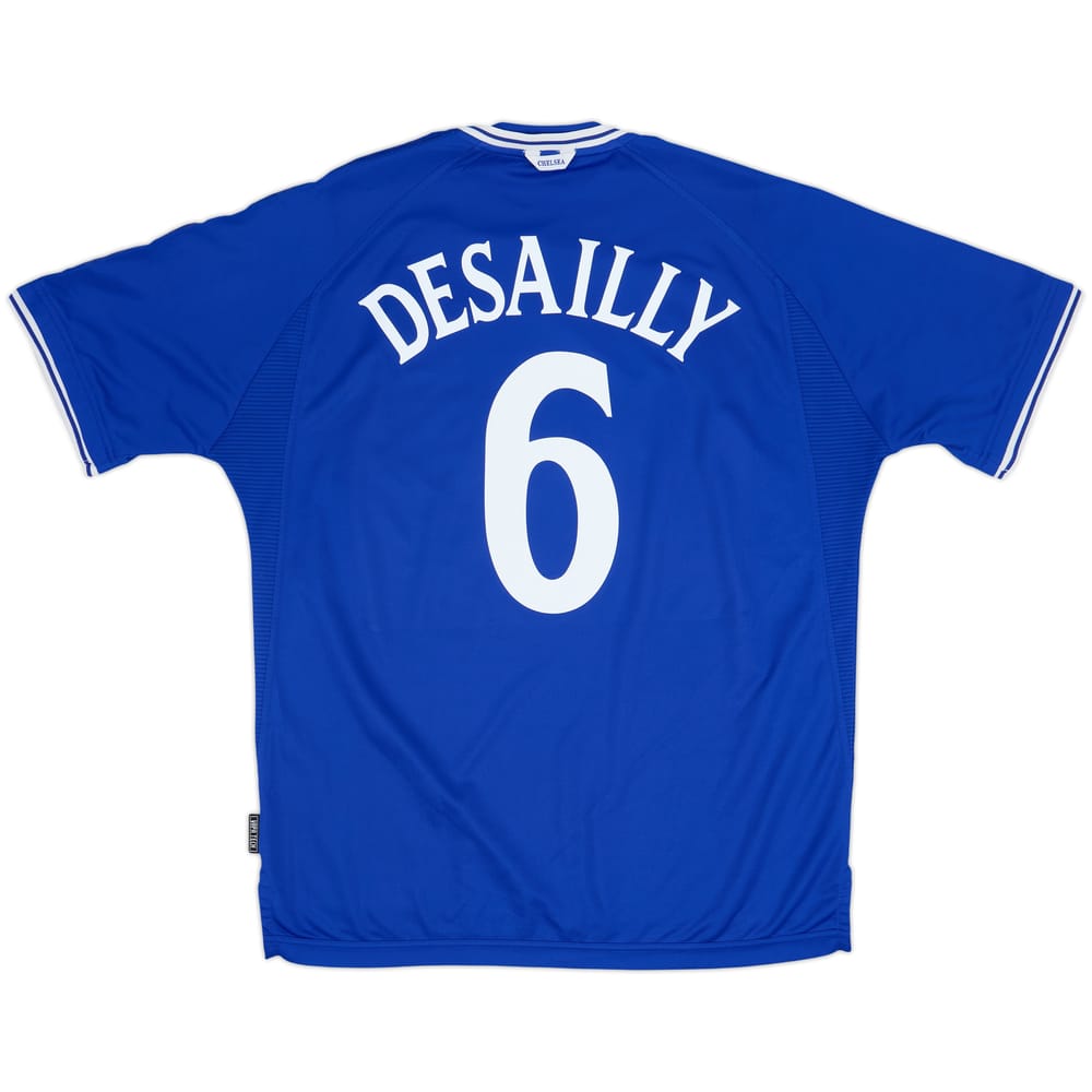 1999-01 Chelsea Home Shirt Desailly #6 - 8/10 - (XL)