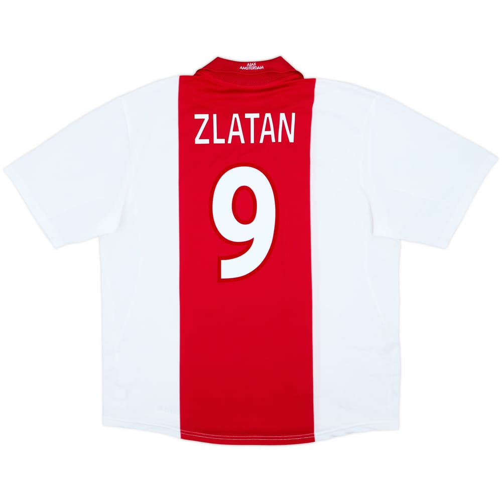 Camiseta de local del Ajax 2001-02 Zlatan #9 - 10/10 - (XL)