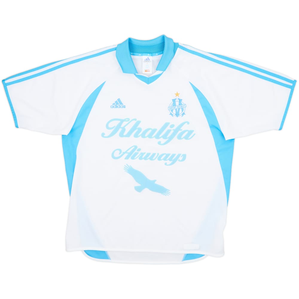 2001-02 Olympique Marseille Home Shirt - 10/10 - (L)