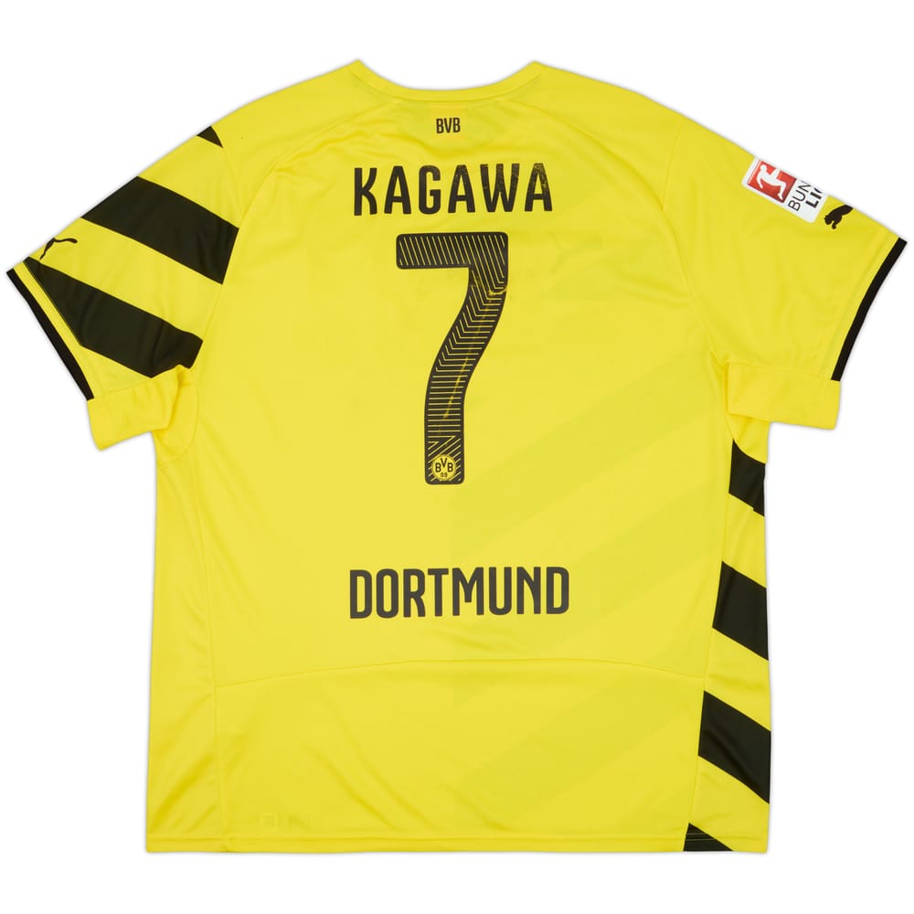 2014-15 Borussia Dortmund Home Shirt Kagawa #7 - 5/10 - (XXL)